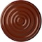 Ekena Millwork Carton Ceiling Medallion (For Canopies up to 3 3/4"), Hand-Painted Firebrick, 17 3/4"OD x 1 3/8"P CM18CAFIF - alternate 1